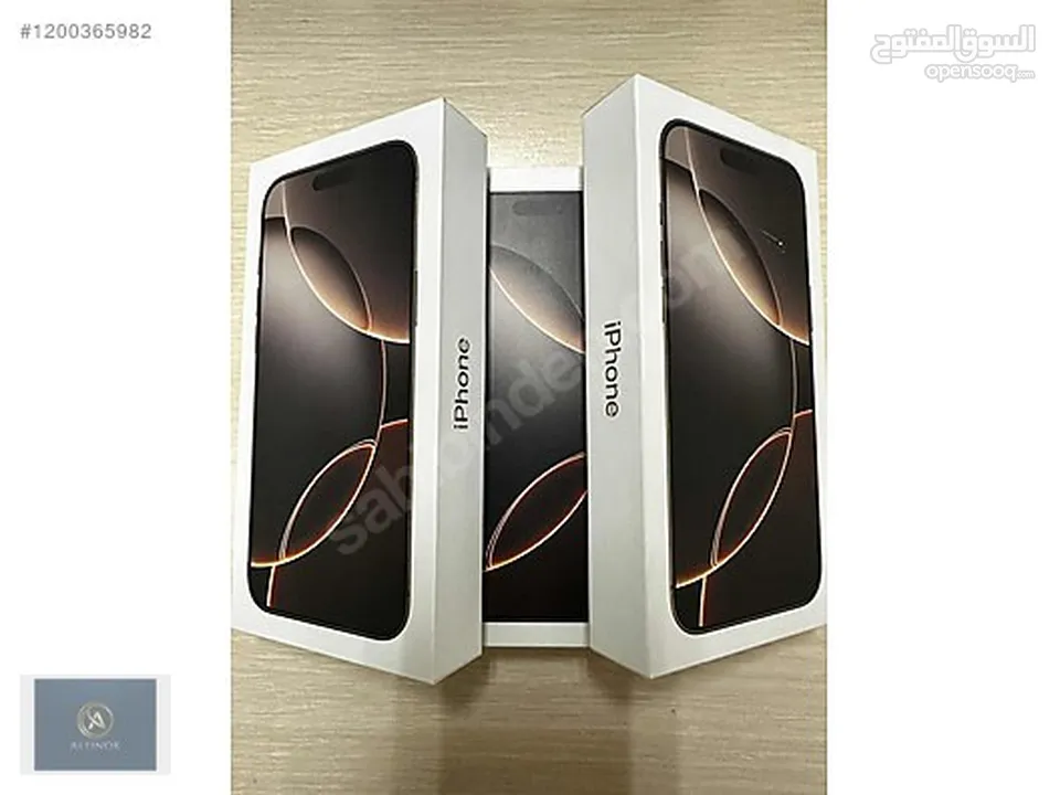 Iphone 16 Pro Max // ايفون 16 برو ماكس جديد كفالة الشرق الاوسط جميع الالوان  افضل سعر