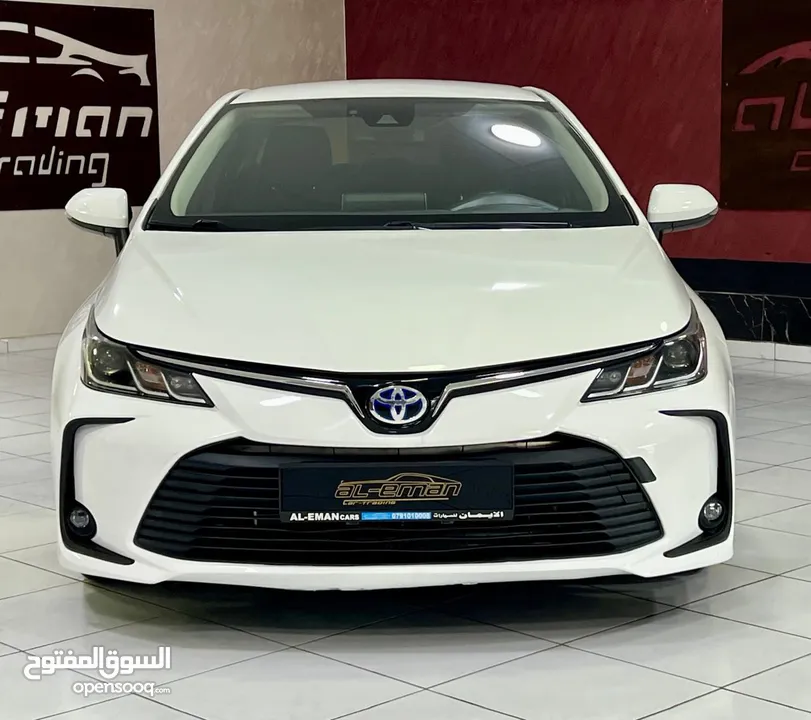 Toyota Corolla 2020 Hybrid  بحالة الشركة جمرك جديد