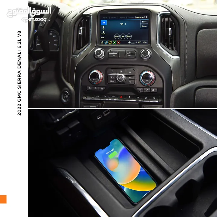 بيك أب جي أم سي سييرا دينالي 2022 GMC Sierra Denali 6.2L V8