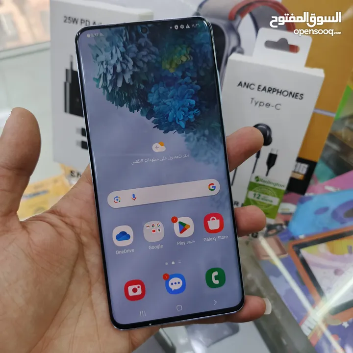 مستخدم نظيف 128g 16ram Samsang S20plas