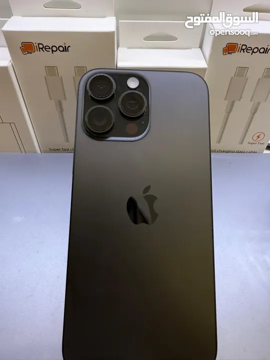مشفر جديد iPhone 16 pro max 256 giga sim locked
