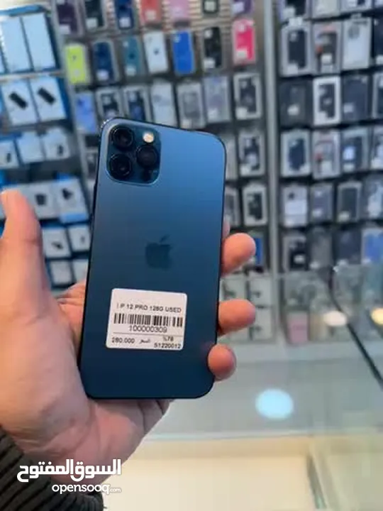 Iphone 12 pro 128g battery 78-92% السعر بفرق حسب نسبة البطارية