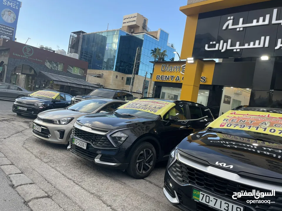 للإيجار كيا سبورتيج هايبرد 2024 بأفضل الأسعار