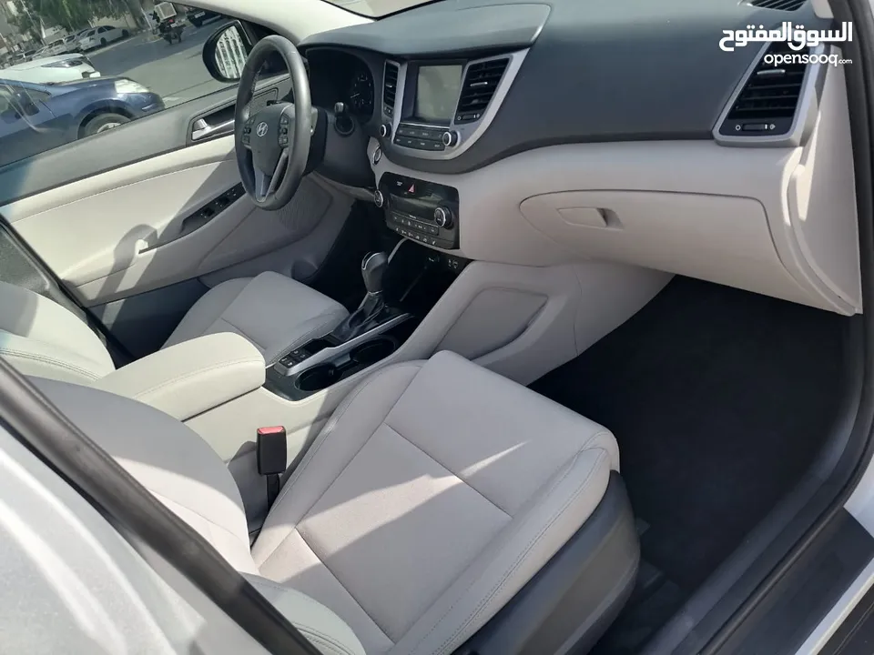 Hyundai Tucson 2018 Panorama 1.6cc توسان بانوراما فل اوبش دفع رباعي مقاعد جلد بصمة شنطة كهربائية