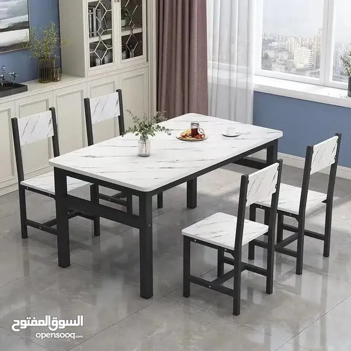 ميز طعام 4 كراسي