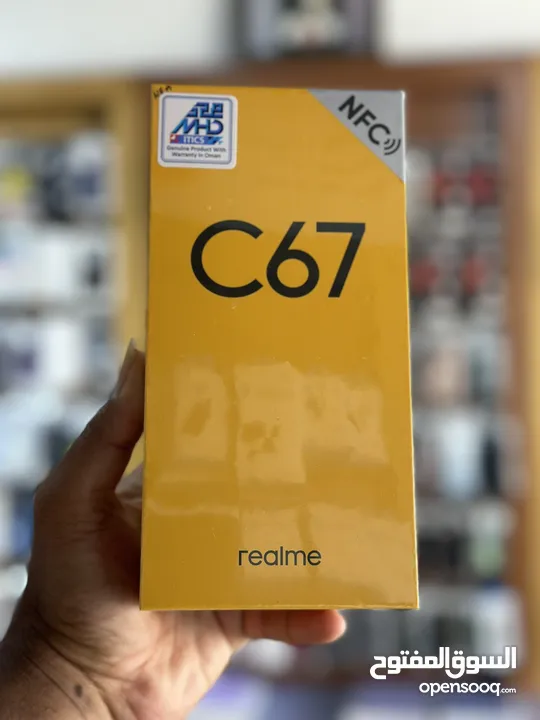 New Realme c67 8+256Gb Green