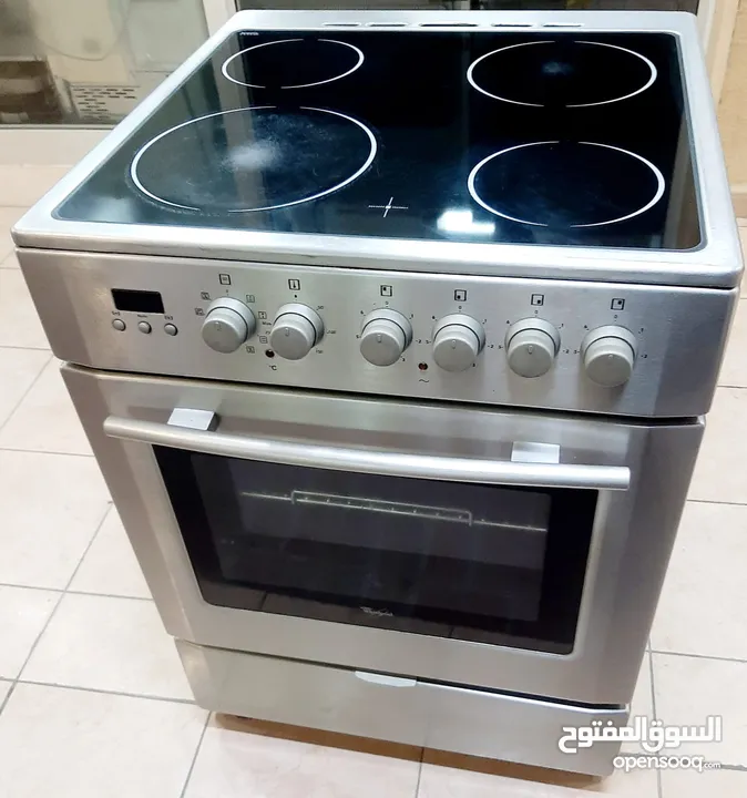 gas and electric cooker