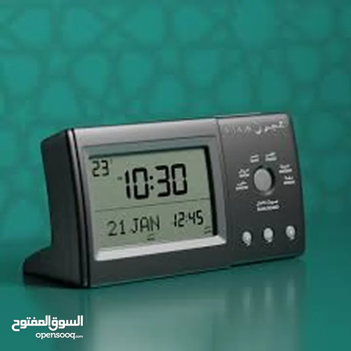 ساعة الفجر الإسلامية الاصلية إلكترونية رقمية موديل منوعة