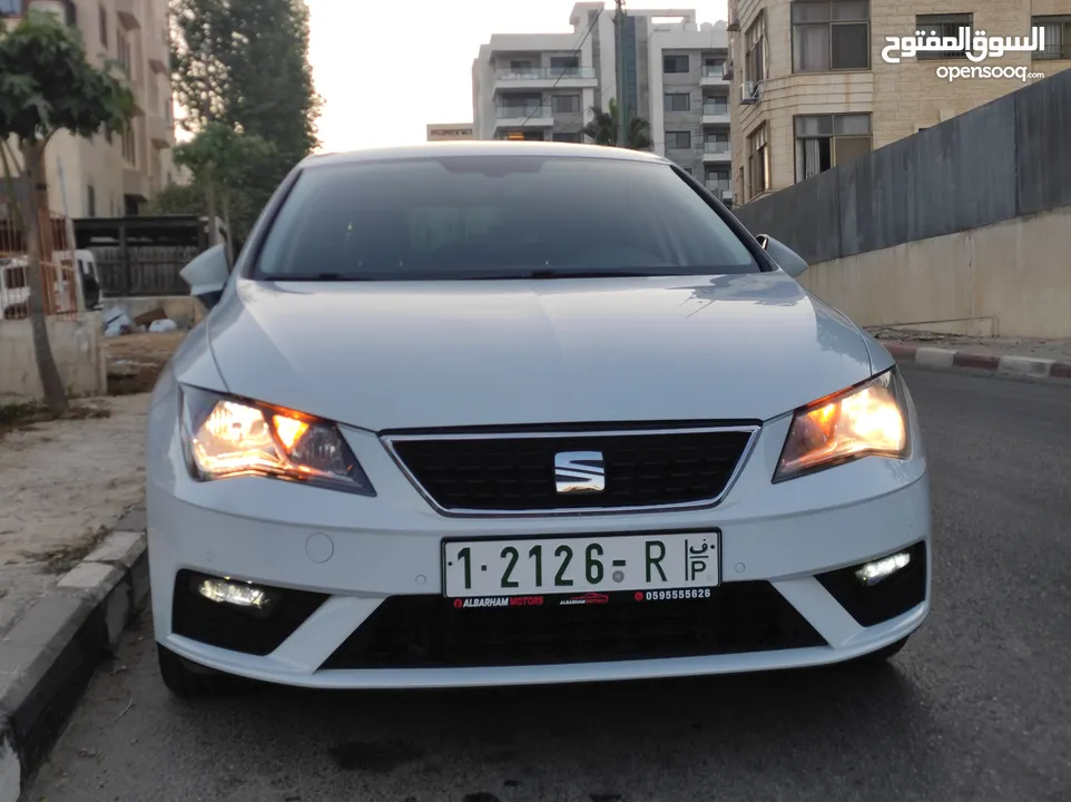 سيات ليون اكسلينس محرك1500تربو بنزين اتوماتيك 150حصان عداد اصلي 75الف كم فقططط