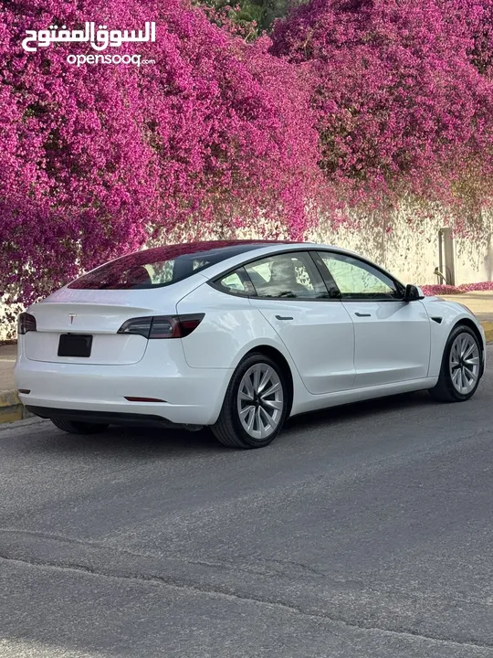 Tesla model 3 2022/  تيسلا موديل 3 ممشى قليل جدا فحص كامل