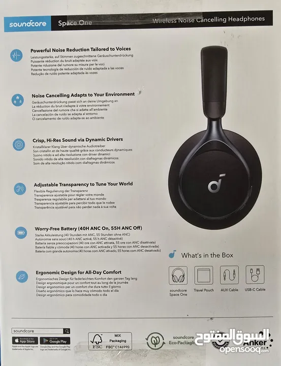 soundcore crowd noise down headphones