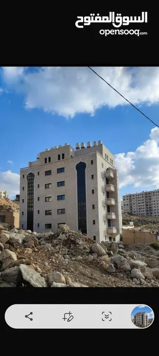 عماره  كامله للبيع 6 طوابق يوجد فيها 20شقه بيرزيت  مساحه الارض دونم