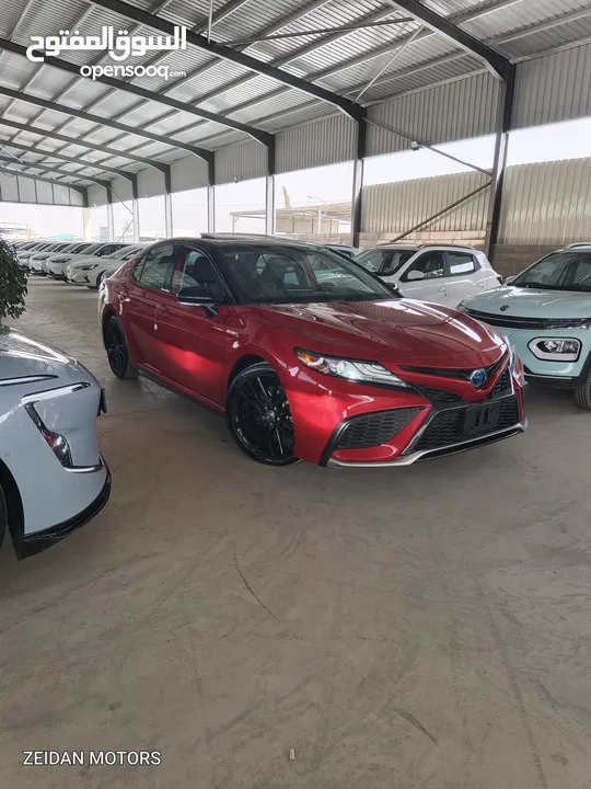 TOYOTA CAMRY 2021 XSE تويوتا كامري بلاك اديشن اكس اس ايفحص كامل مع فتحه
