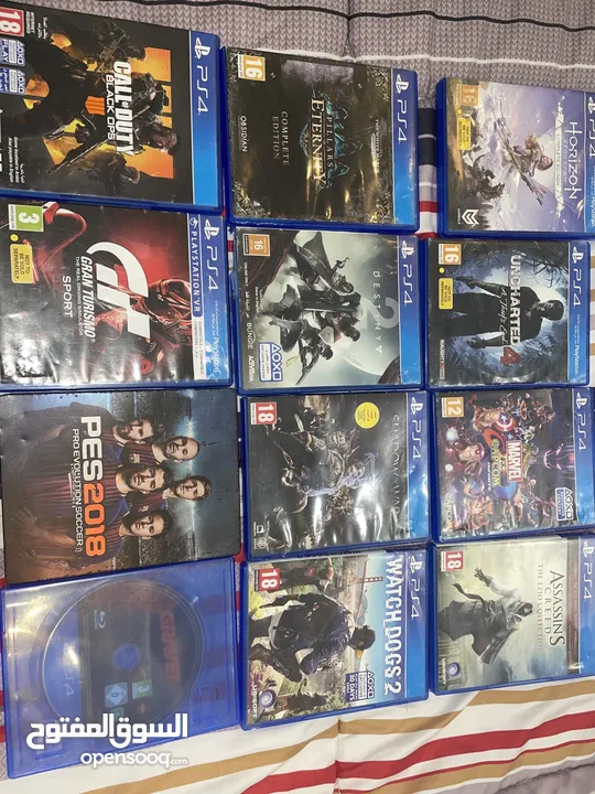 سيديات سوني (بلستيشن) 4/5 للبيع  PlayStation 4/5 games for sale