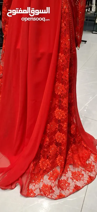 قفطان حنة احمر