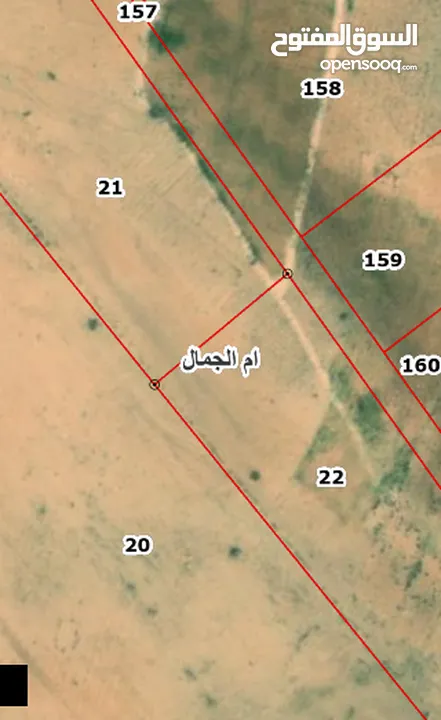 اراضي في للباديه الشماليه قرب الخالديه باسعار مغريه تبعد عن طريق الخالديه السعيديه 300متر