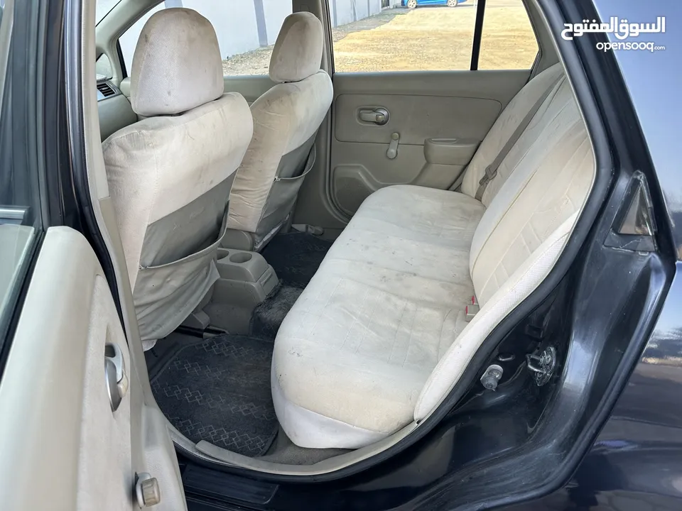 NISSAN TIIDA 2008 MODEL BLACK