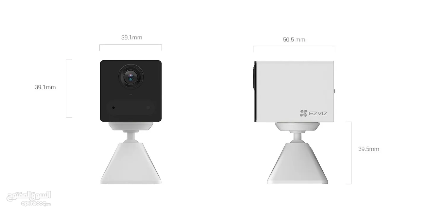 كاميرا المراقبة الواي فاي الذكية EZVIZ CB2 صغيرة بالحجم, كبيرة بالإمكانيات  EZVIZ WIFI CAMERA CB2