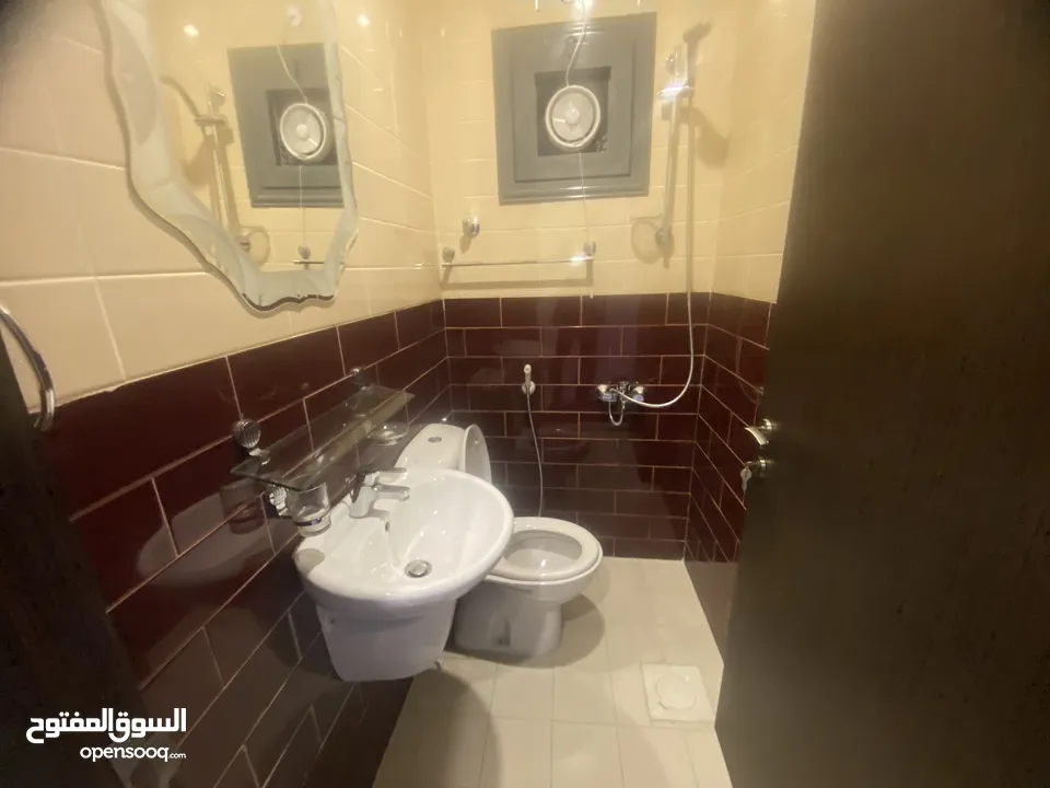 For rent in mangaf new apartment with pool and gem
