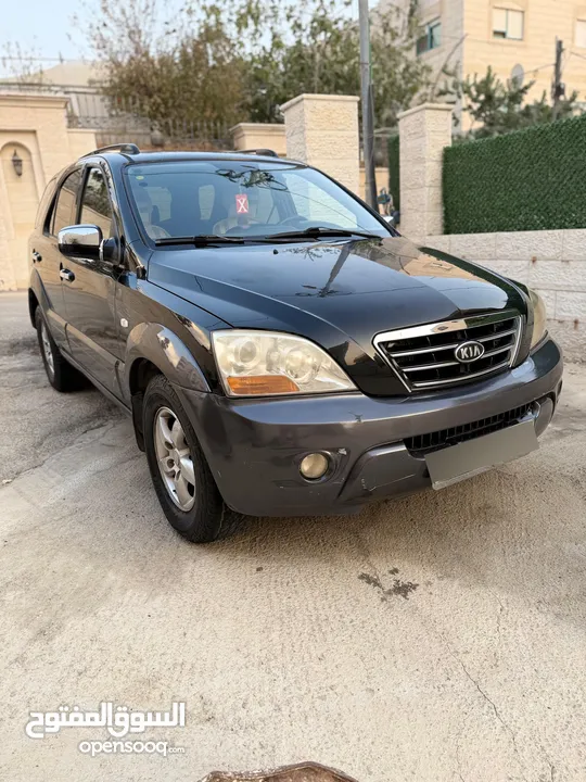 جيب كيا سرنتو موديل 2009 خالي من الضربات موتور وقير الف افحص وين بدك