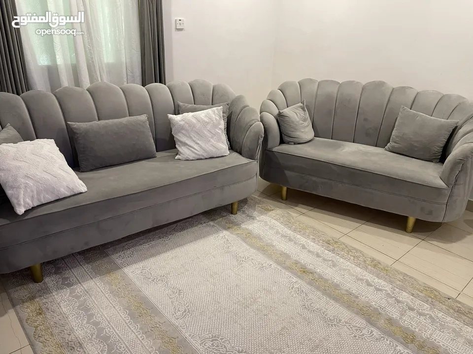 Sofa set gray