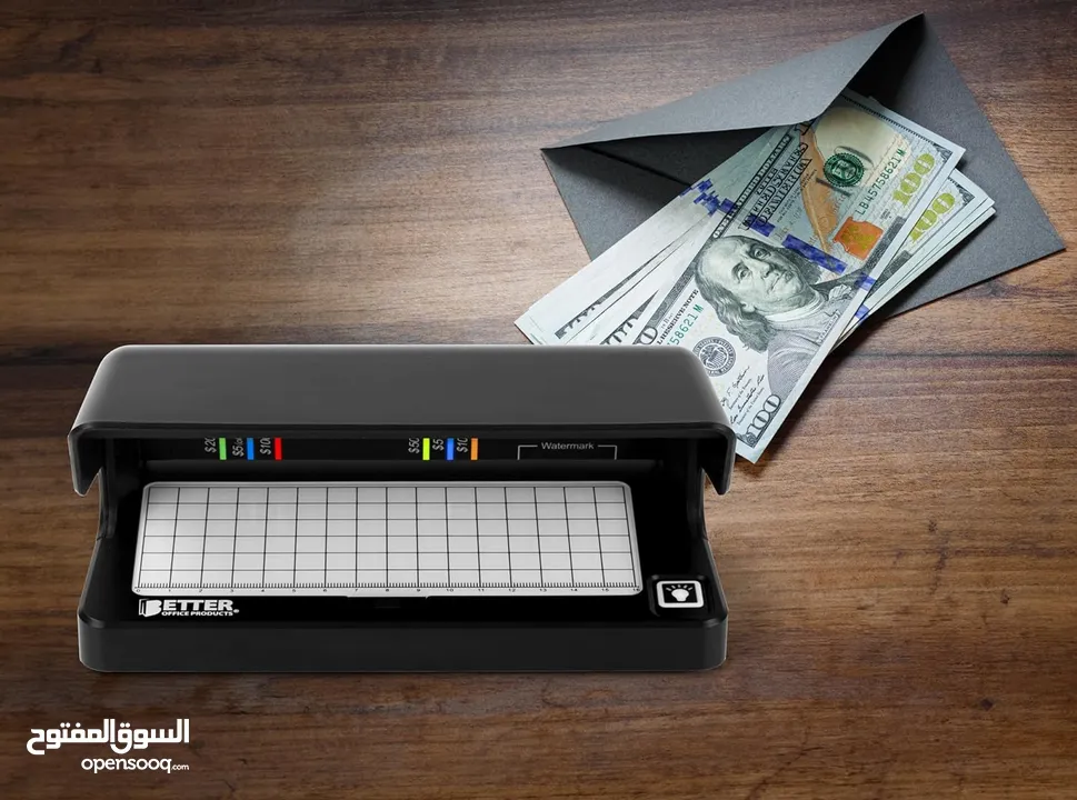 فاحص عملة (كاشف عملة ) UV Counterfeit Money Detector