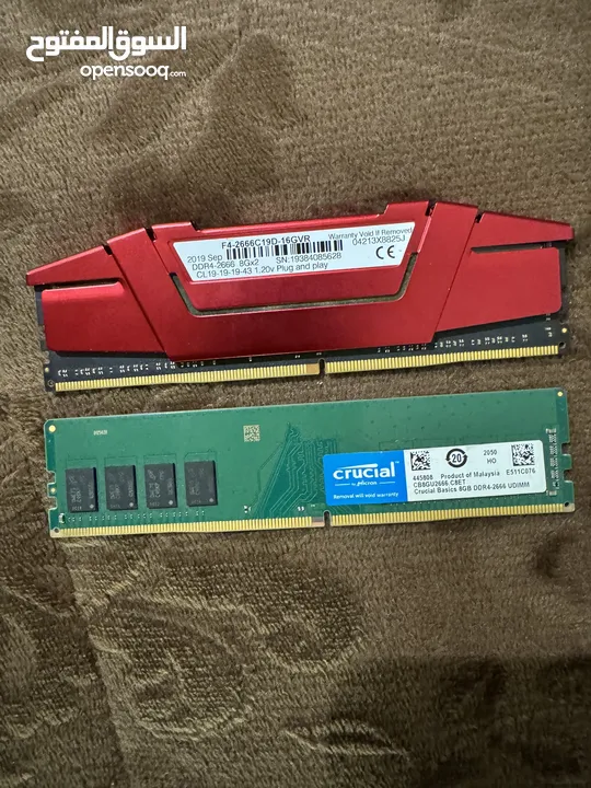 للبيع رامات كمبيوتر DDR4