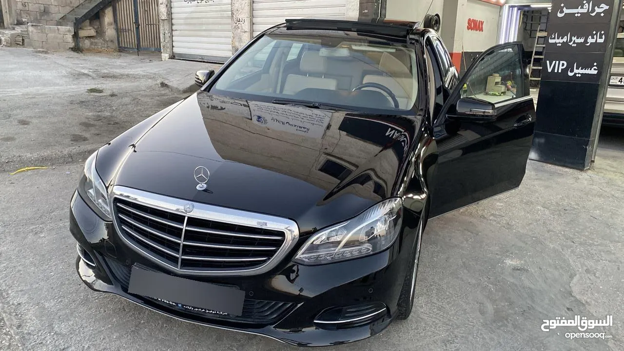 مرسيدس E200 2014 كلين تايتل