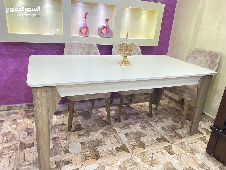 طاولة سفره 6كراسي