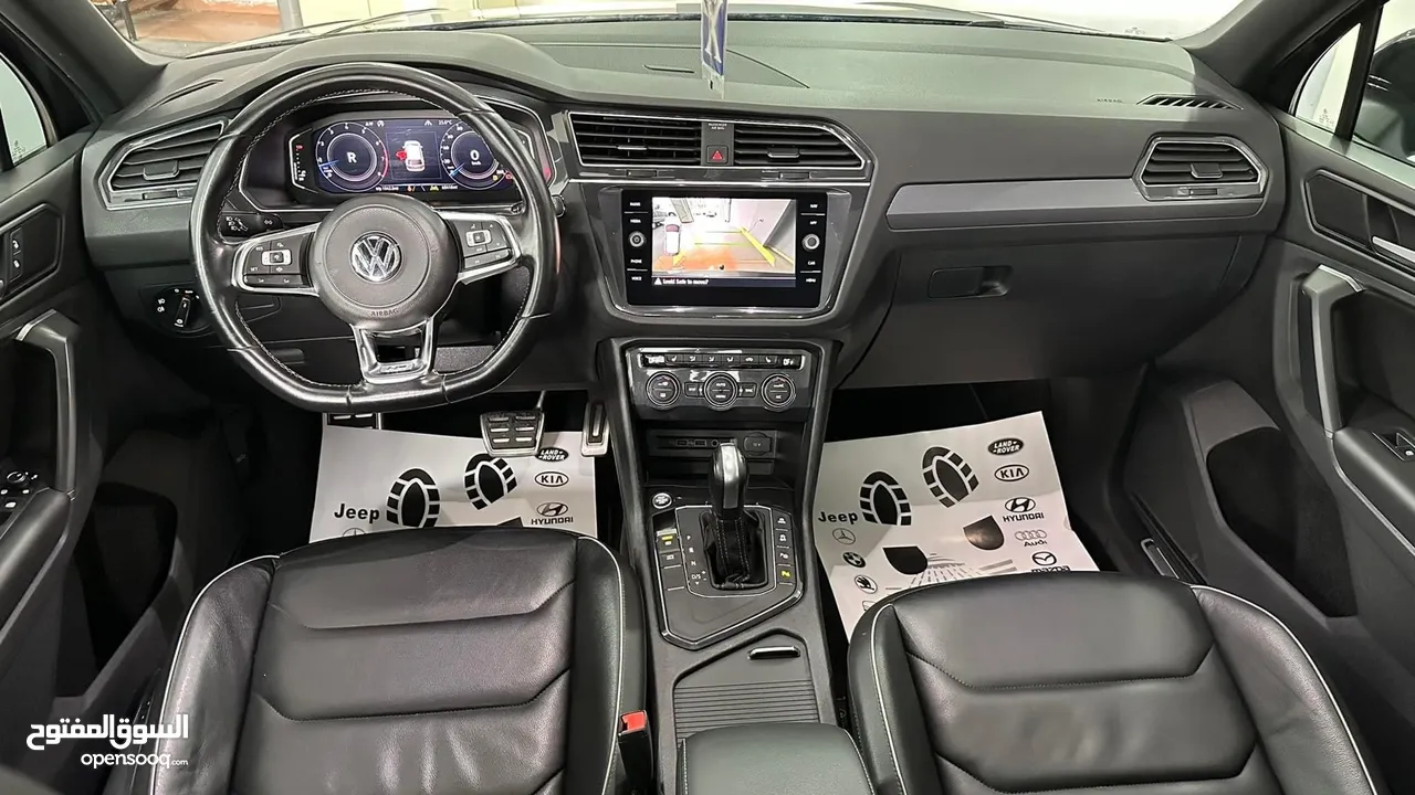 لمحبي التميز والذوق الرفيع VW Tiguan R-line   بالسعر المميز و بكامل الاضافات