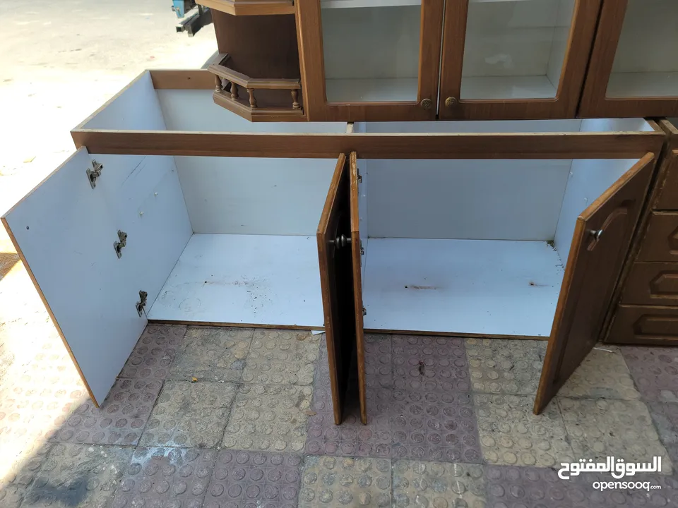 مطبخ خشب لاتية 18 ملبس بالكامل فورمايكا مكبوس من برا ومن جوا