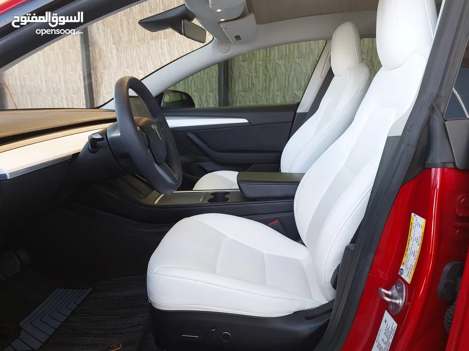 تيسلا model 3 2022 نخب اول فحص كامل جمرك جديد