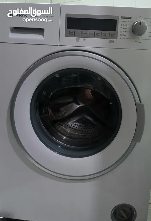 Panasonic washing machine 8kg