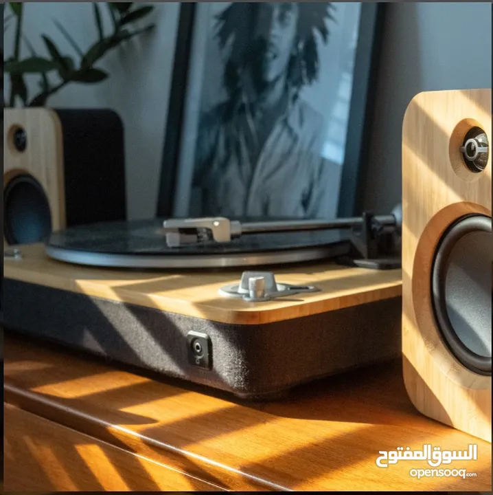 STIR IT UP Premium Wireless Turntable مشغل إسطوانات من شركة هاوس وف مارلي