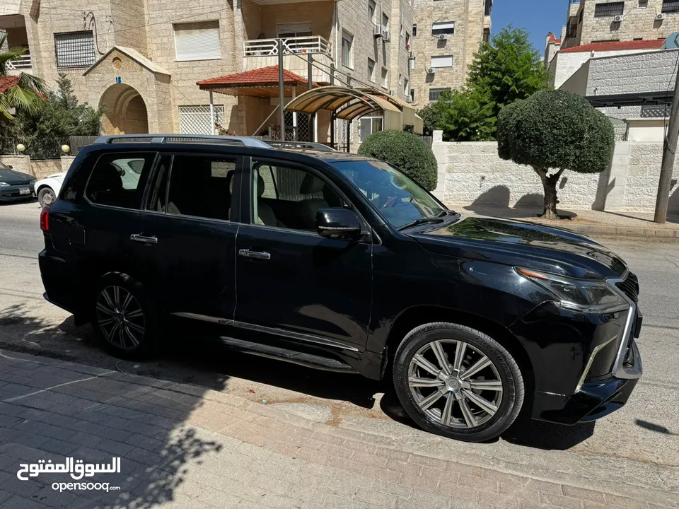 لكزس LX 570 أوروبية فل كامل موديل 2008 بحالة ممتازة  بودي محدث 2021  بسعر مميز