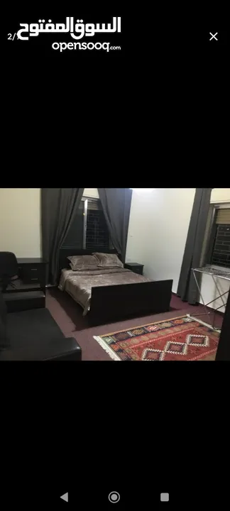 استوديو مفروش للإيجار – رام الله  قرب جامع جمال عبد الناصر