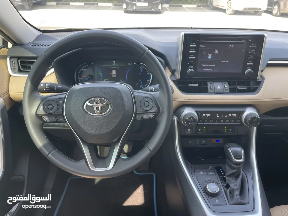 Toyota Rav 4 VXR HEV HYBRYD 2021, 34000KM. Al Futtaim 2026 Warranty.