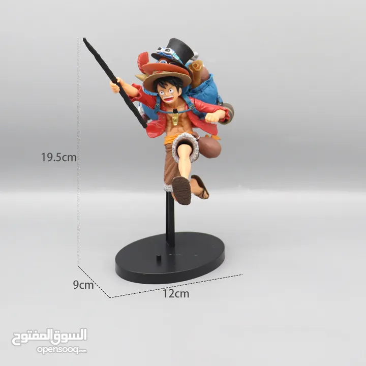 اللعاب أنمي ون بيس بجميع اشكالها بأسعار مناسبة جدا كلو جديد ومستورد لكن دون صناديق التغليف
