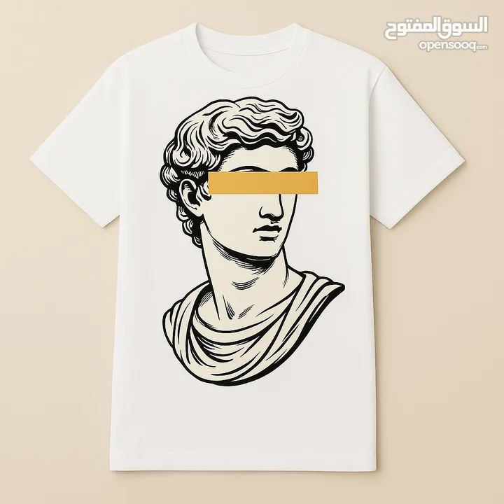 تيشيرت مميز للشباب والصبايا بطابع وتصميم فلسطيني 100‎%‎ انت بس عليك تقول شو في بالك وما عليك