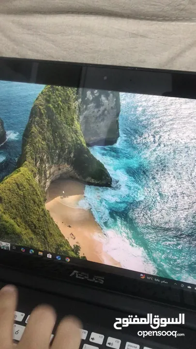 لابتوب اسوس وارد امريكي فل نظافة core i5بسعر مغري خالي من المشاكل بطارية  تدوم ل8ساعات