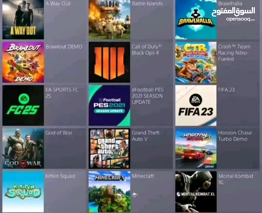 بلايستيشن 4 بحالة الوكالة بليستيشن 3  و ps5  وخدمة توصيل ( صويلح بجانب مخابز ايمان )