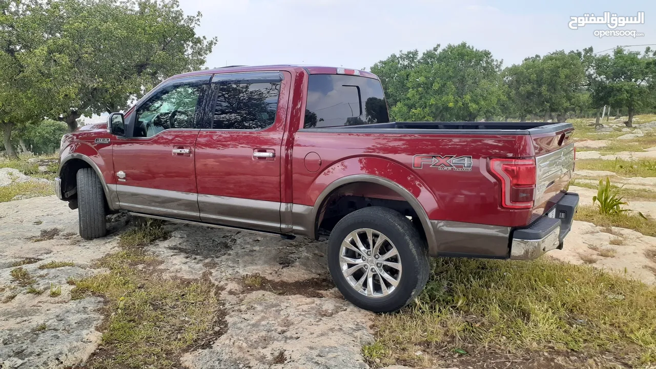 للبيع أو للبدل FORD F150 KING RANCH ECOBOOST 3500CC 2015