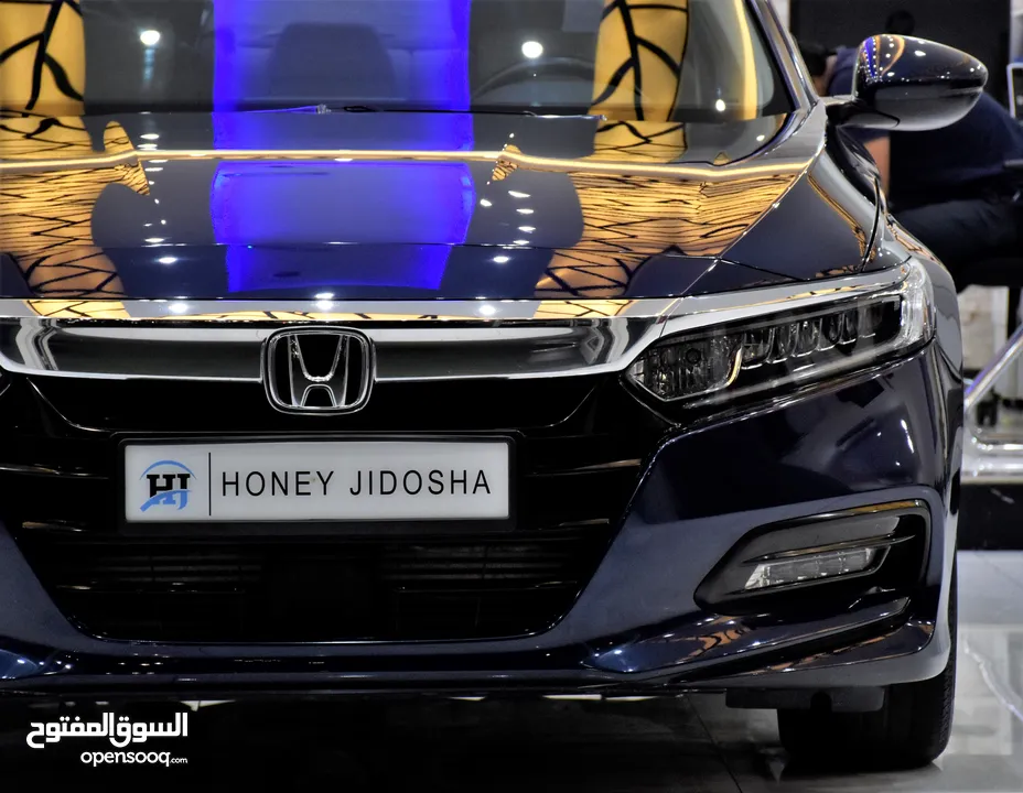 Honda Accord ( 2019 Model ) in Blue Color GCC Specs