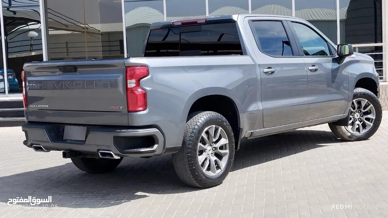 شفروليه سلفرادو 2021 RST Z71  فحص كامل 7 جيد  كلين تايتل جمرك جديد كلين كارفاكس محرك ديزل 6 سلندر