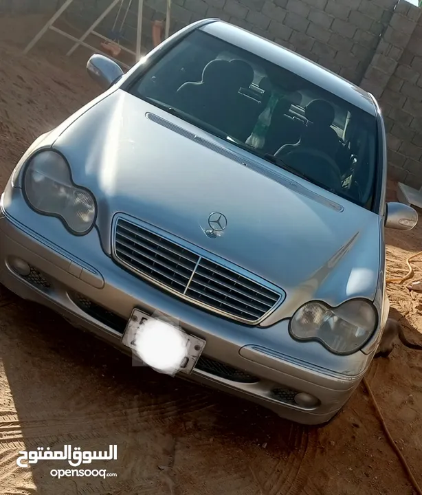 مرسيدس C240محرك 24v6 ماشية