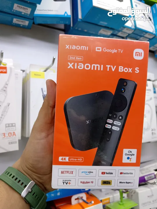 Xiaomi TV Box S 2nd Gen شاومي بوكس الجيل الثاني + اشتراك جميع قنوات العالم