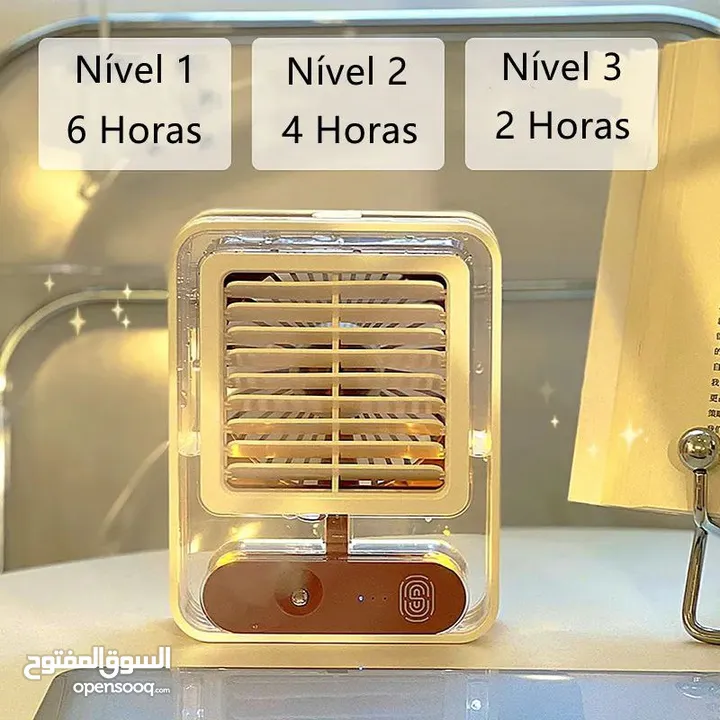 مكيف الهواء المتنقل للسياره او المنزل او المكتب يعمل بالثلج و الماء البارد شحن وusb مروحه مراوح رذاذ