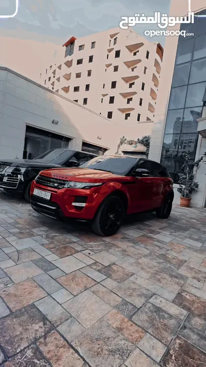 رينج روفر ايفوك نبيذي للبيع كاش او نص نص