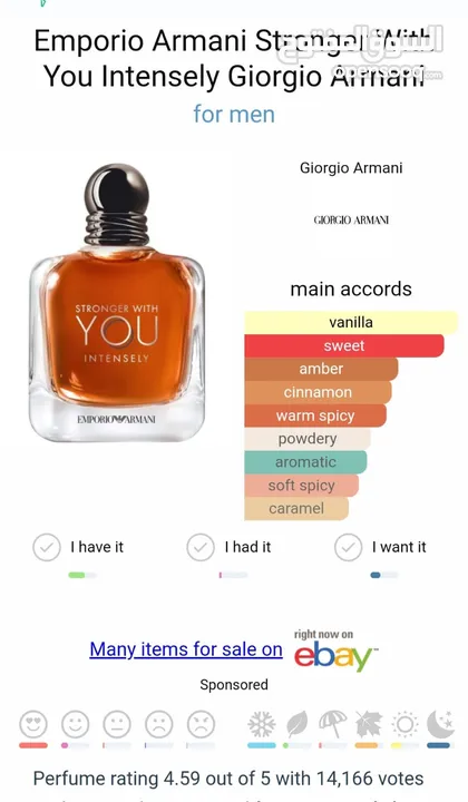 (Stronger with you intensly (100 ML