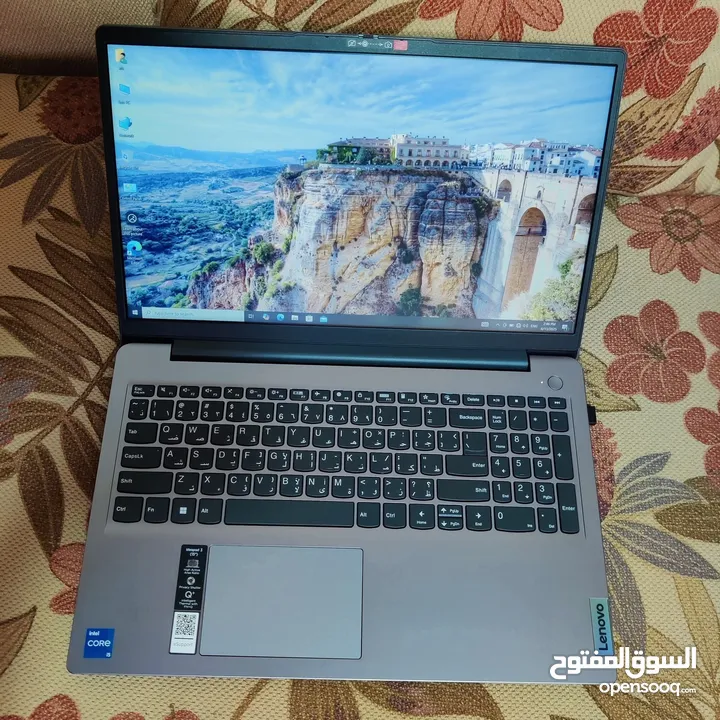 لابتوب  بحالة الجديد كليا Lenovo IdeaPad 3 15ITL6 للبيع – مع ماوس بلوتوث وشنطة استخدام قليل جدا جدا